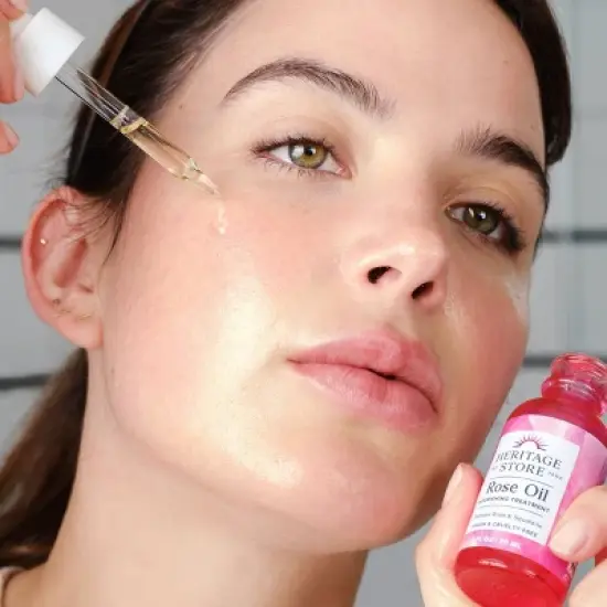 Heritage Store Rose Oil - 1 fl oz image {5}