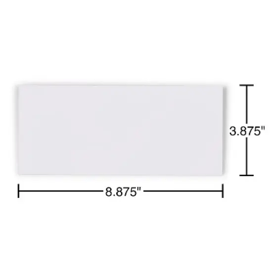 MyOfficeInnovations EasyClose Business Envelopes #9 3 7/8" x 8 7/8" White 500/BX 570235 image {2}