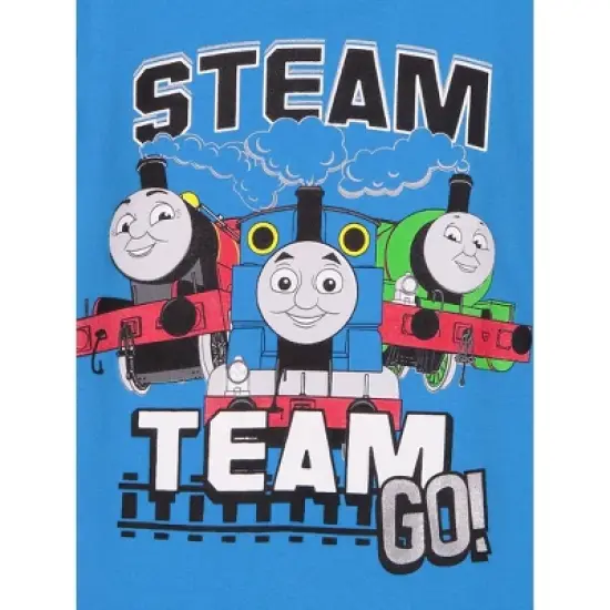 Thomas & Friends Thomas the Train Baby T-Shirt and Mesh Shorts Outfit Set Infant image {6}