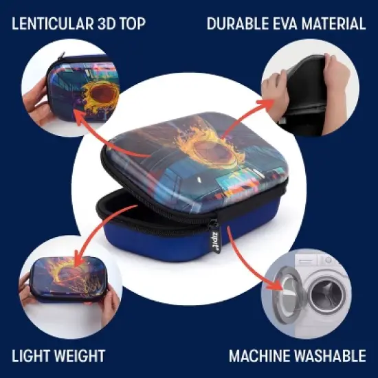 ZIPIT 3D Lenticular Pencil Case, Pencil Box for Boys image {2}