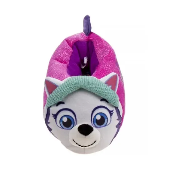 Nickelodeon Paw Patrol Everest and Skye 3D Toddler Girls' Dual Sizes Slippers image {3}