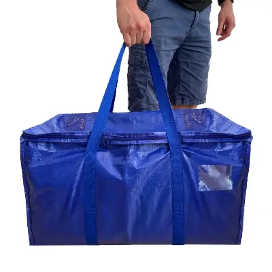 UBMOVE 6 Storage Totes Moving Bags 27" x 14" x 12" - Heavy Duty Zipper - 6 Pack image {7}