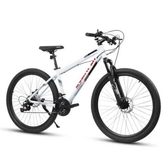 27 Inch Mountain Bike 21 Speed, Suspension Fork, Aluminum Frame Disc Brake, Mountain Biking image {7}