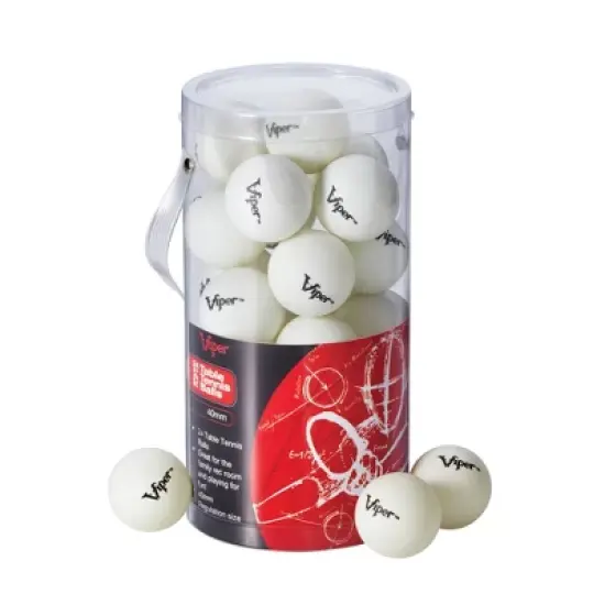 Viper Table Tennis Racket with 24 Table Tennis Balls image {2}