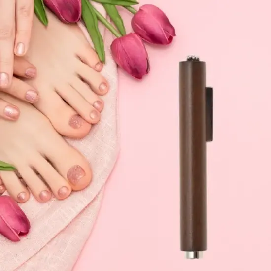 Unique Bargains Multifunctional 3-in-1 Nail Magnet Brown Silver Tone 1 Pc image {4}