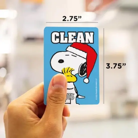 NMR Distribution Peanuts Charlie Brown Christmas Double Sided Dishwasher Magnet image {1}