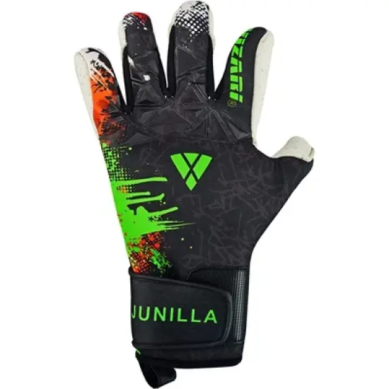 Vizari Junilla F.P. Soccer GK Goalkeeper Gloves with Finger Protection for Adults and Teens | Professional Level image {1}