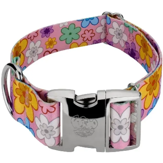 Country Brook Petz 1 1/2 Inch Premium May Flowers Dog Collar image {5}