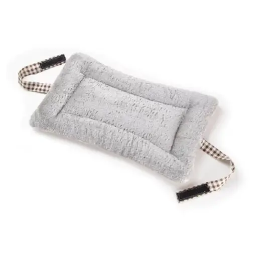 MPM Cat Window Hammock  - Grey | Space Saving Cat Perch, Resting Shelf Sunny Seat for Indoor Cats, Perfect for Sunbathing, Napping, Overlooking image {3}