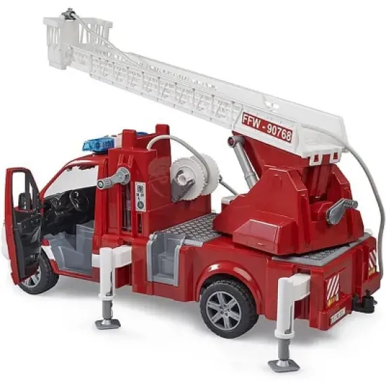 Bruder MB Sprinter Fire Engine w Ladder Water Pump & L/Smodule image {3}