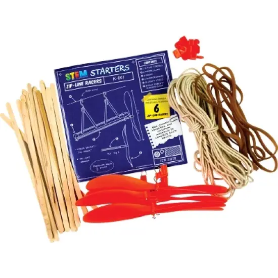 Teacher Created Resources Zip-Line Racer STEM Starter Kit image {1}