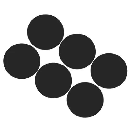 Unique Bargains Silicone Heat Insulation Flexible Non-slip Jar Opener Black 6 Pcs image {5}