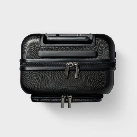 Hardside Carry On Spinner Suitcase with Front Pocket - Open Story&trade; image {3}
