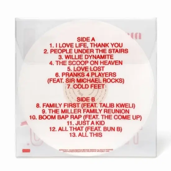 Mac Miller - I Love Life, Thank You (Limited Edition Target Exclusive White, Vinyl) image {1}