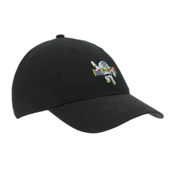 Toy Story Buzz Lightyear Men's Black Unstructured Baseball Cap image {2}