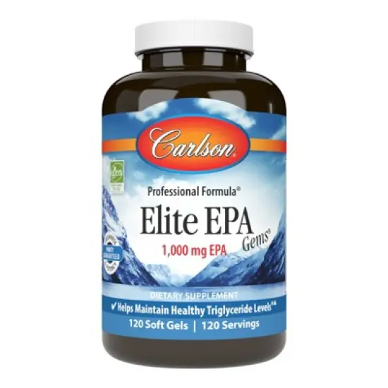 Carlson - Elite EPA Gems, 1000 mg EPA, Norwegian, Wild Caught, Sustainably Sourced image {4}