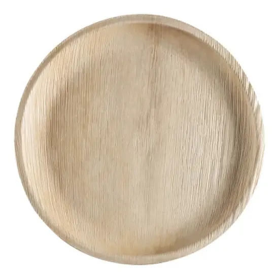 Smarty Had A Party 12" Palm Leaf Eco Friendly Platters - 100 pcs image {1}