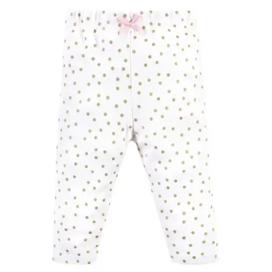 Little Treasure Baby Girl Cotton Bodysuit, Pant and Shoe 3pc Set, Princess Of Everything image {2}