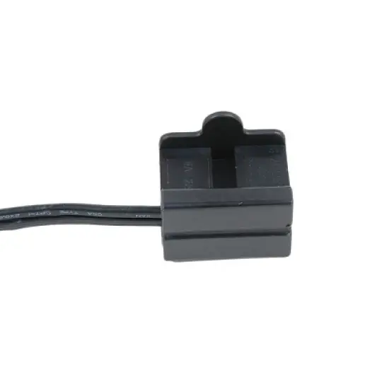 Novelty Lights Black Snap-On Vampire Plug SPT-1 for C9/C7 Socket or Zip Cord Wire image {5}