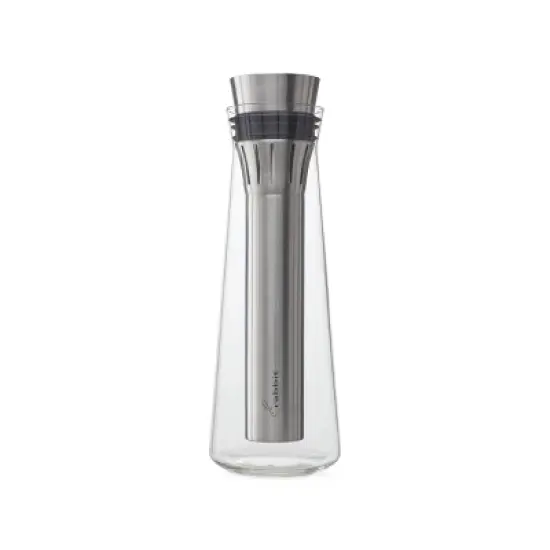 Rabbit 75Oml Wine Chilling Carafe: Stainless Steel & Glass, Cold Beverage Server, Hand Wash, Small Wine Carafe image {10}