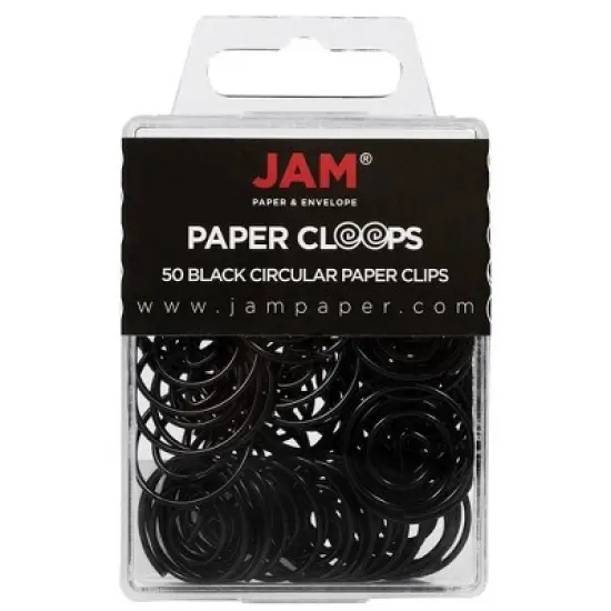 JAM Paper 50pk Circular Paper Clips image {5}