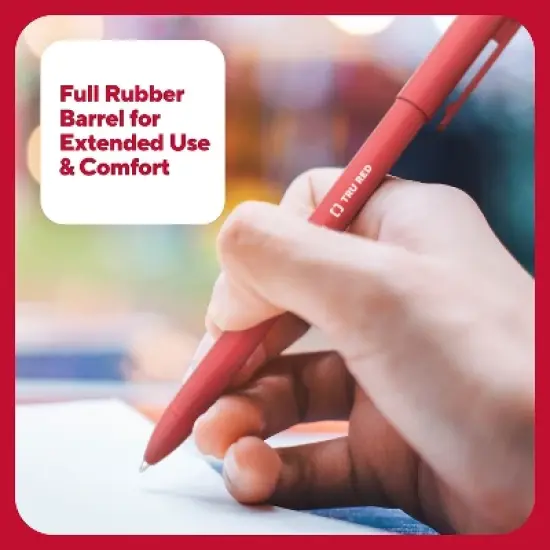 TRU RED Quick Dry Gel Pens Fine Point 0.5mm Asst 12/Pack TR54473 image {4}
