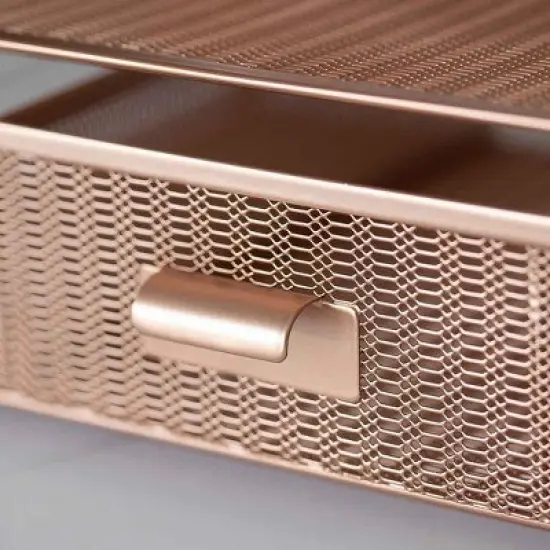 Blu Monaco Desk Organizer with File Sorters & Drawer image {9}