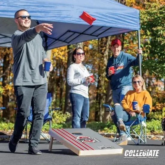 NCAA Ohio State Buckeyes 2'x3' Wood Cornhole Set image {6}