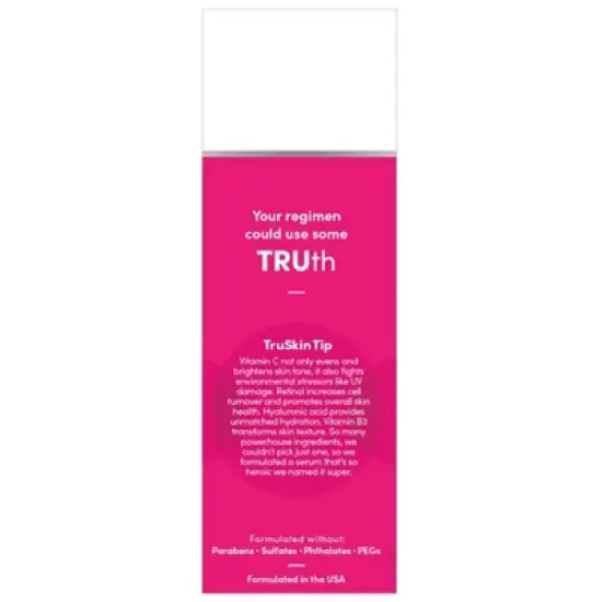 TruSkin Vitamin C Super Serum Plus for Face - 1 fl oz image {6}