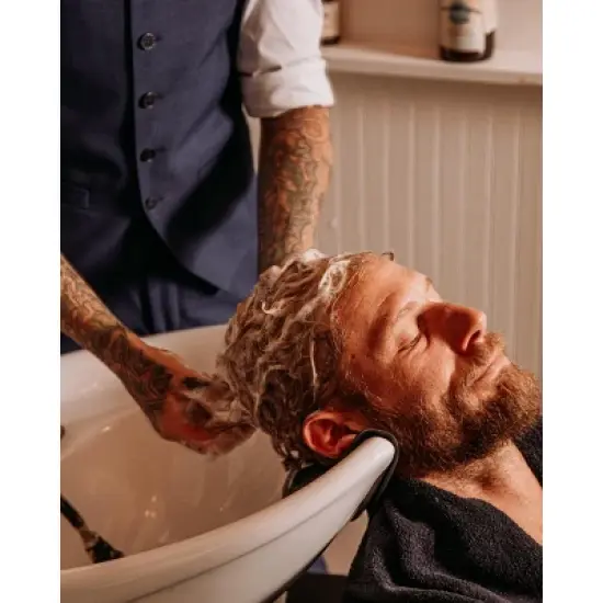 18.21 Man Made Spiced Vanilla 3-in 1 Travel Size Mens Shampoo+Conditioner+Body Wash, 3.4 oz image {10}