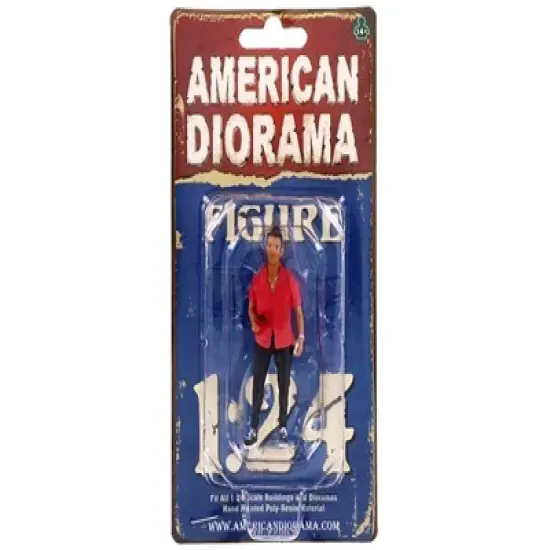 "Partygoers" Figurine VI for 1/24 Scale Models by American Diorama image {2}