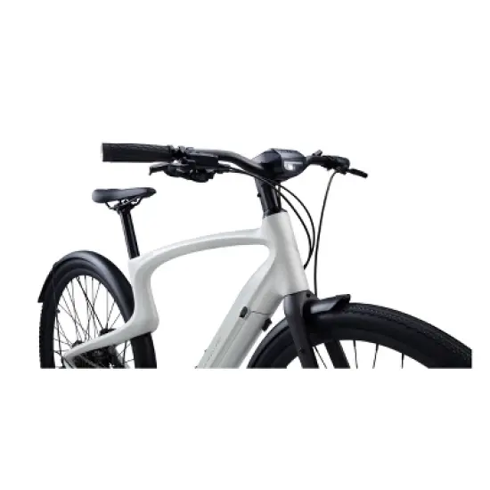 Urtopia Adult Carbon 1 Pro Smart 27.64'' Step-Over Electric Cruiser Bike - White M image {4}