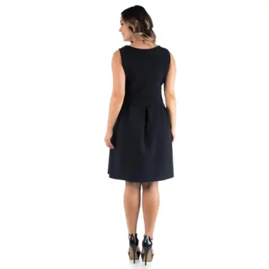 Sleeveless Pocket Plus Size Dress image {2}