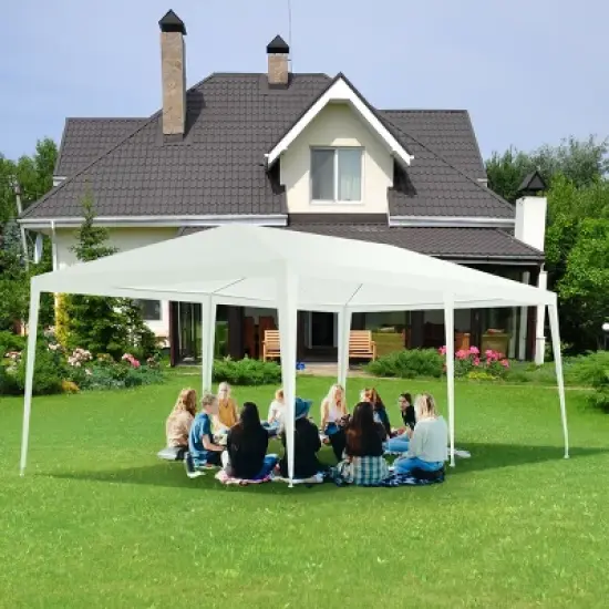 Costway 10'x20'Canopy Pavilion Cater Events Outdoor Party Tent image {3}