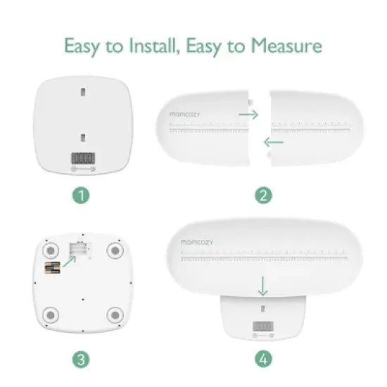 Momcozy Multi-Function Baby Scale, Weight and Height Measurement image {5}