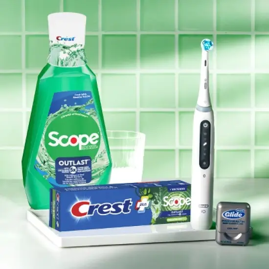 Crest Scope Outlast Mouthwash - Fresh Mint image {6}