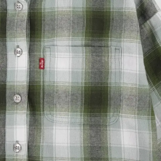 Levi's&reg; Girls' Hooded Flannel T-Shirt image {3}