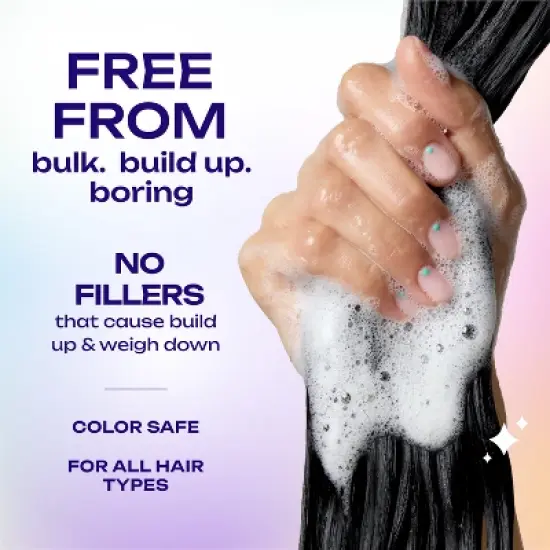 gemz Volumizing Shampoo, Up All Day, Color Safe - 5ct/0.3oz image {6}