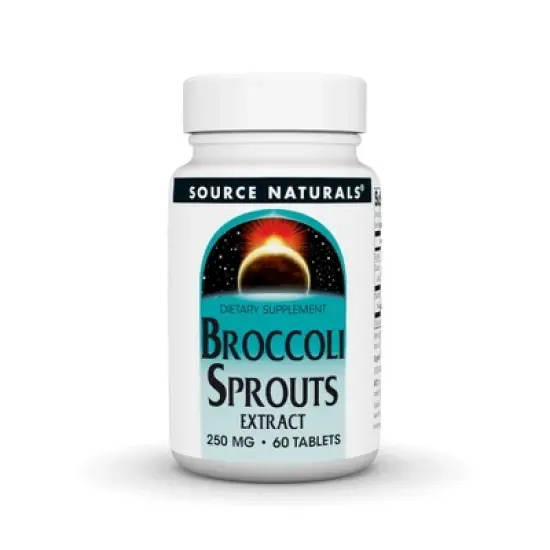 Broccoli Sprouts Extract 250 mg by Source Naturals, Inc.  -  60 Tablet image {3}