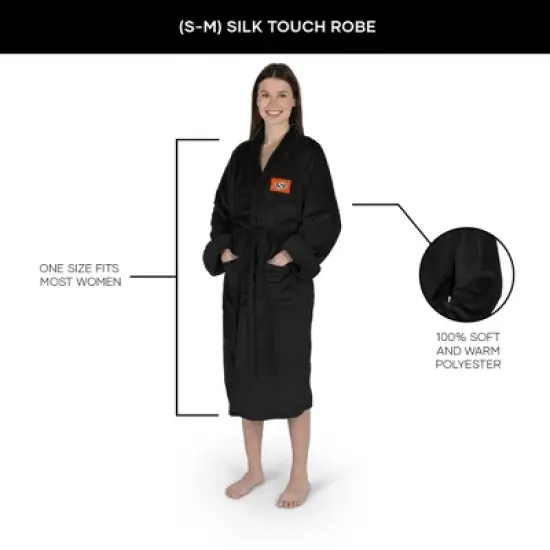 NCAA Oklahoma State Cowboys Silk Touch Robe Small/Medium image {4}