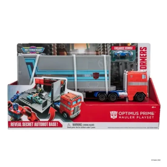 Micro Machines Optimus Prime Transformers Hauler Playset image {8}
