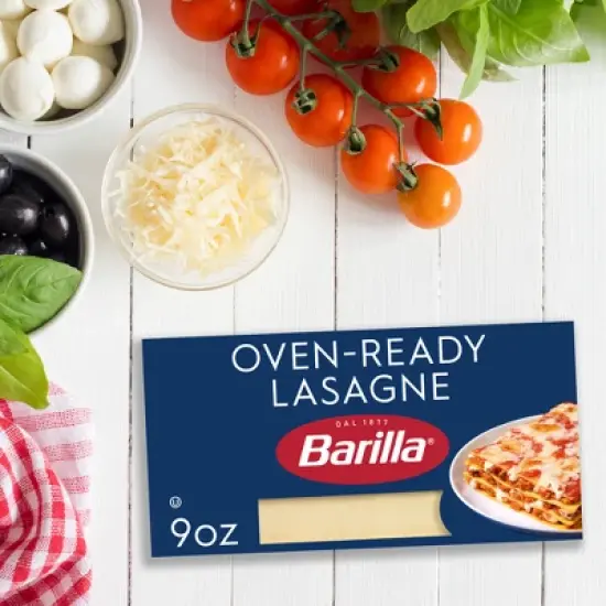 Barilla Oven Ready Lasagna Pasta - 9oz image {2}