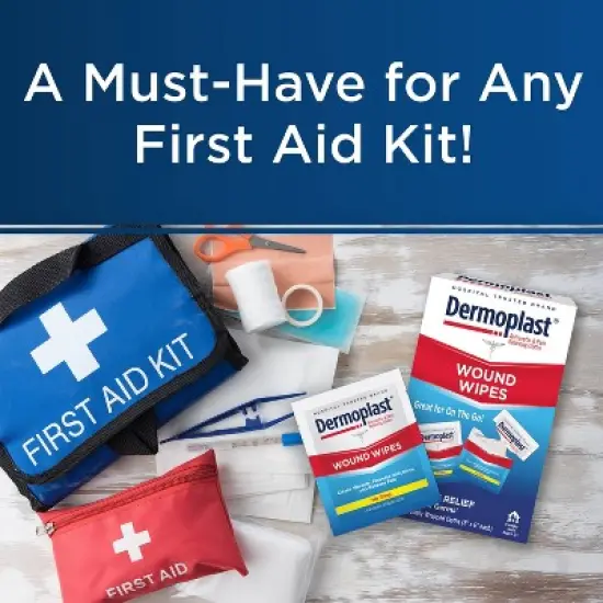 Dermoplast Wound Wipes - 10ct image {3}