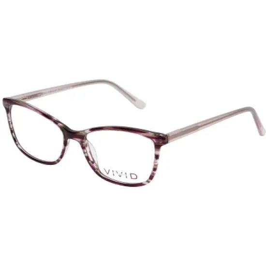 Calabria Vivid Designer Blue Light Blocking Reading Eyeglasses 893 Marble Wine 52 mm image {6}