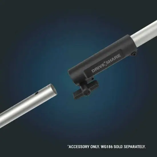 Worx WA0221 40V Nitro Driveshare 10" Universal Brush Cutter Attachment image {3}