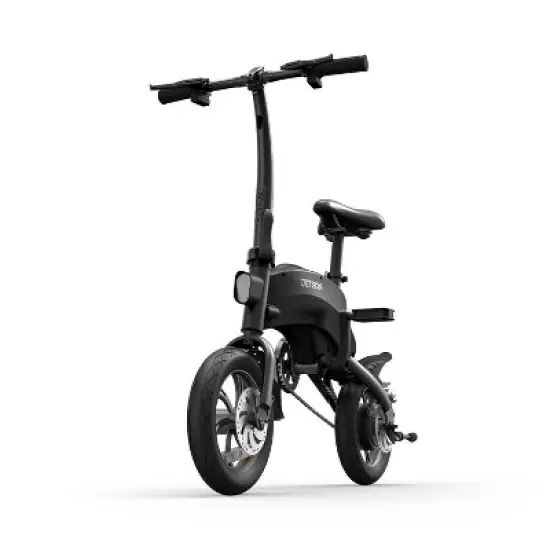 Jetson Axle 12" Foldable Step Over Electric Bike - Black image {1}