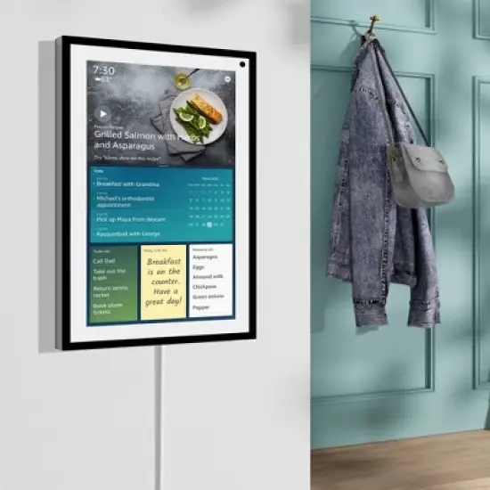 Amazon Echo Show 15 Full HD 15.6" Smart Display with Alexa and Fire TV Built-in - White image {3}