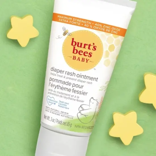 Burt's Bees Baby Bee 100% Natural Diaper Rash Ointment - 3oz image {7}