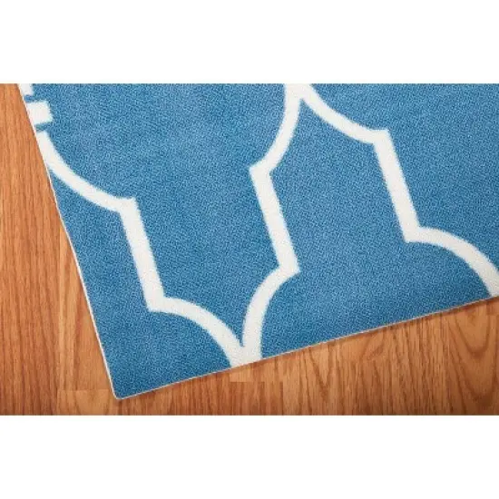 Nourison Home & Garden Aqua Indoor/Outdoor Area Rug image {4}