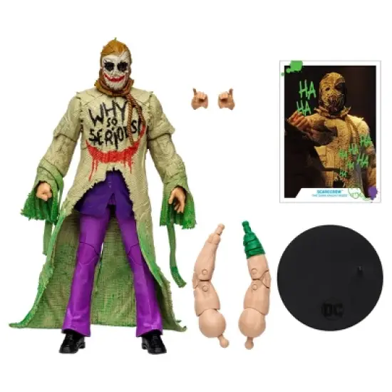 McFarlane Toys DC Comics Jokerized Scarecrow Action Figure (Target Exclusive) image {2}